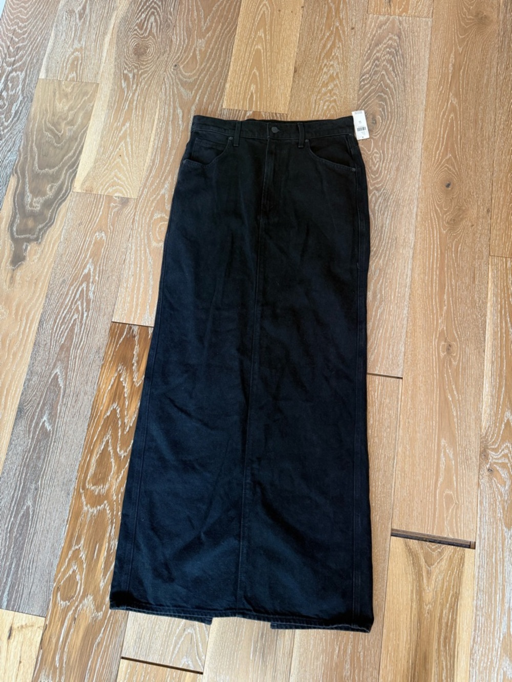 NWT! MOTHER SNACKS! The Candy Stick Skirt black - Picture 4 of 12